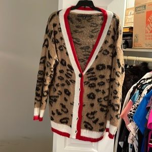 Leopard cardigan